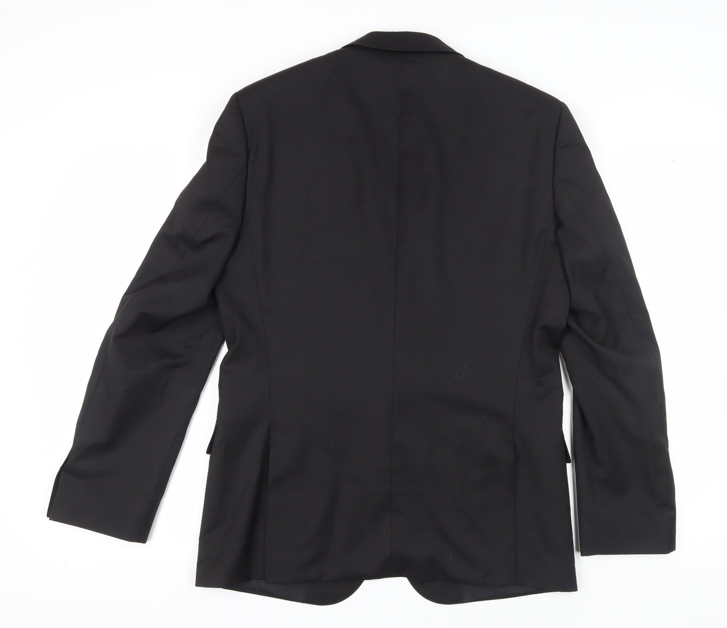 Mens UK Size 40 HUGO BOSS Regular Black Suit Jacket