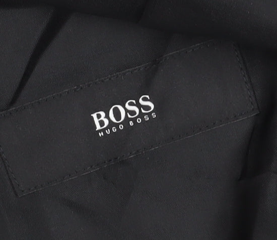 Mens UK Size 40 HUGO BOSS Regular Black Suit Jacket