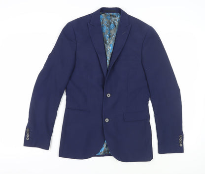 Mens UK Size 36 NEXT Regular Blue Suit Jacket