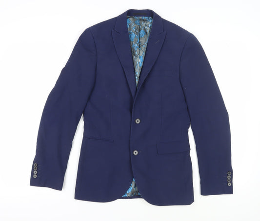 Mens UK Size 36 NEXT Regular Blue Suit Jacket