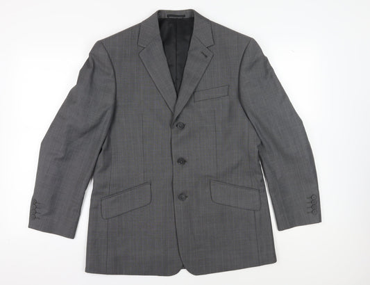 Mens UK Size 40 NEXT Regular Grey Suit Jacket