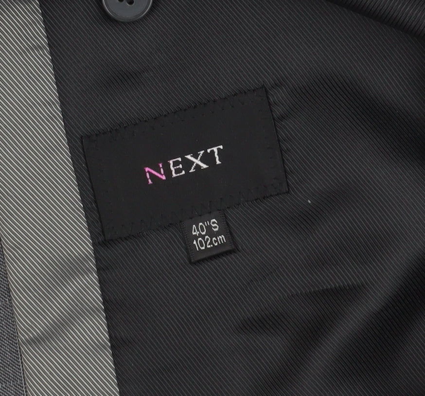 Mens UK Size 40 NEXT Regular Grey Suit Jacket