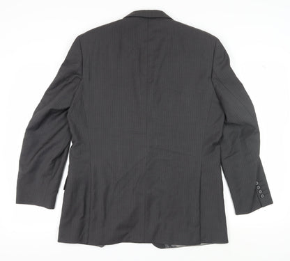 Mens UK Size 40 NEXT Regular Black Suit Jacket