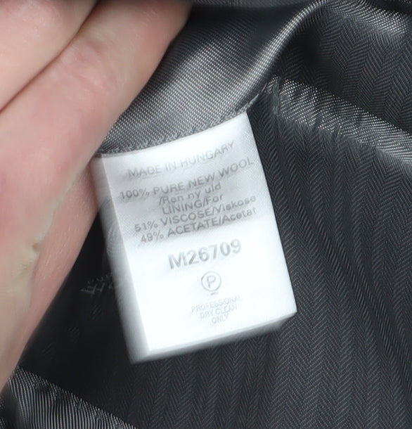 Mens UK Size 40 NEXT Regular Black Suit Jacket