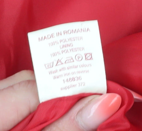 Bonmarché Women’s Red Blazer Size 14 - Stylish & Casual