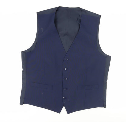 Mens UK Size 42 Debenhams Regular Blue Suit Jacket