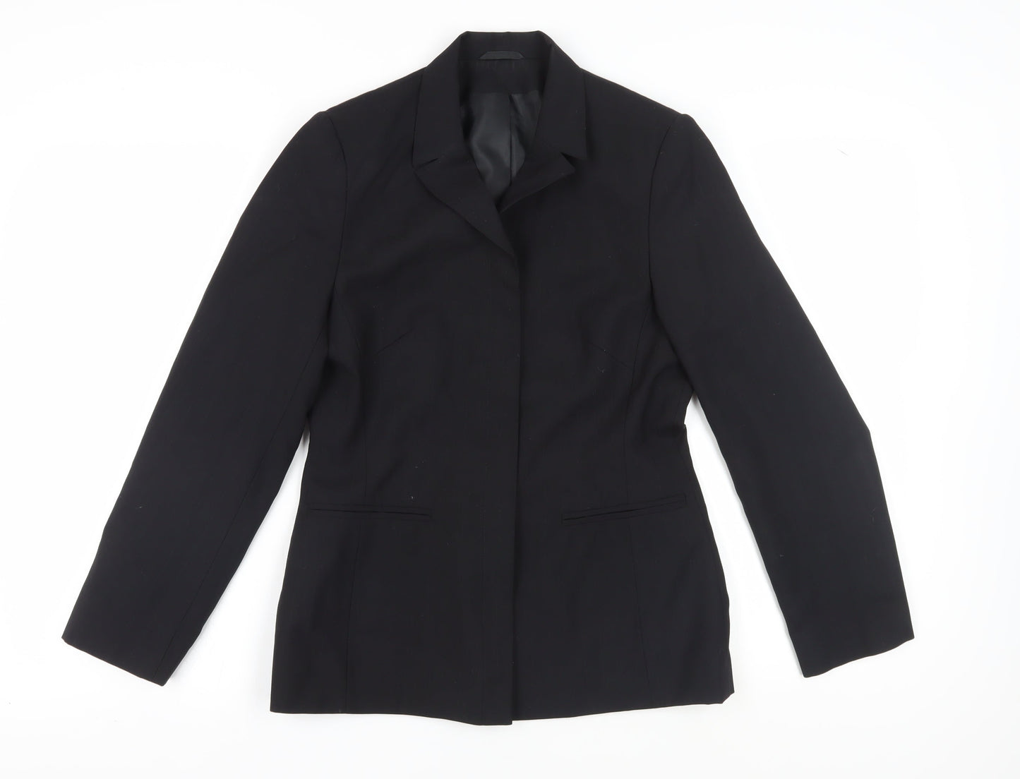 Next Women’s Black Suit Jacket, Size 10, Wool, Business