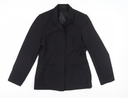 Next Women’s Black Suit Jacket, Size 10, Wool, Business