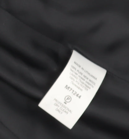 Next Women’s Black Suit Jacket, Size 10, Wool, Business