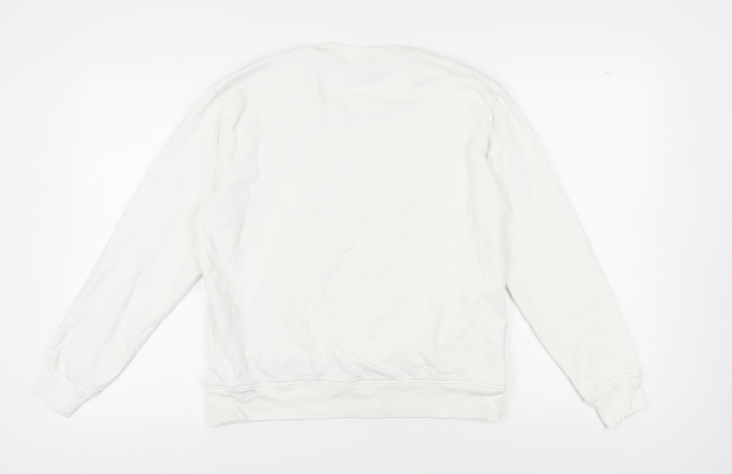 Womens UK Size 12 Marks and Spencer Ivory Pullover Sweatshirt