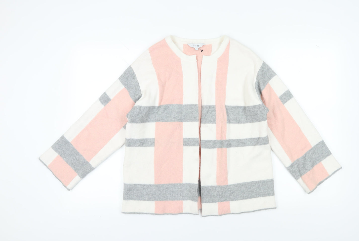 Womens UK Size 14 Principles Multicoloured Cardigan Jumper