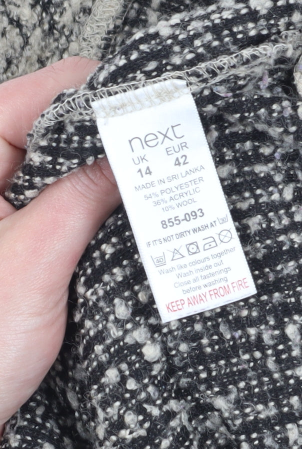 Womens UK Size 14 NEXT Grey Pullover Jumper