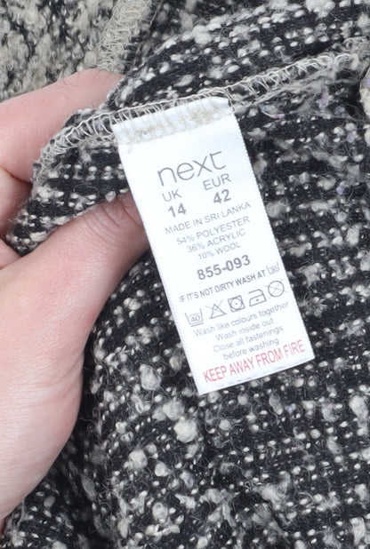 Womens UK Size 14 NEXT Grey Pullover Jumper