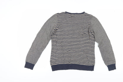 Per Una Women's Multicoloured Stripe Jumper Size 12