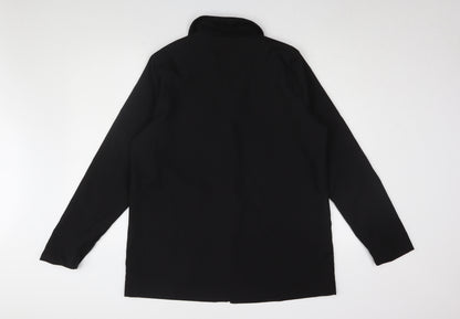PrettyLittleThing Women's Black Blazer UK 12 Notch Lapel