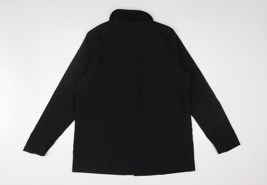 PrettyLittleThing Women's Black Blazer UK 12 Notch Lapel