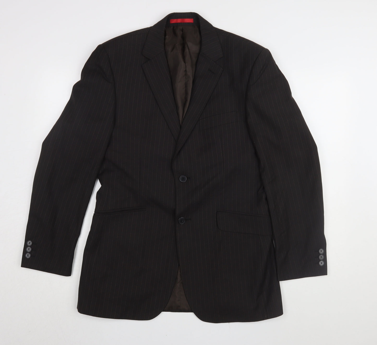Mens UK Size 38 Burton Regular Black Suit Jacket