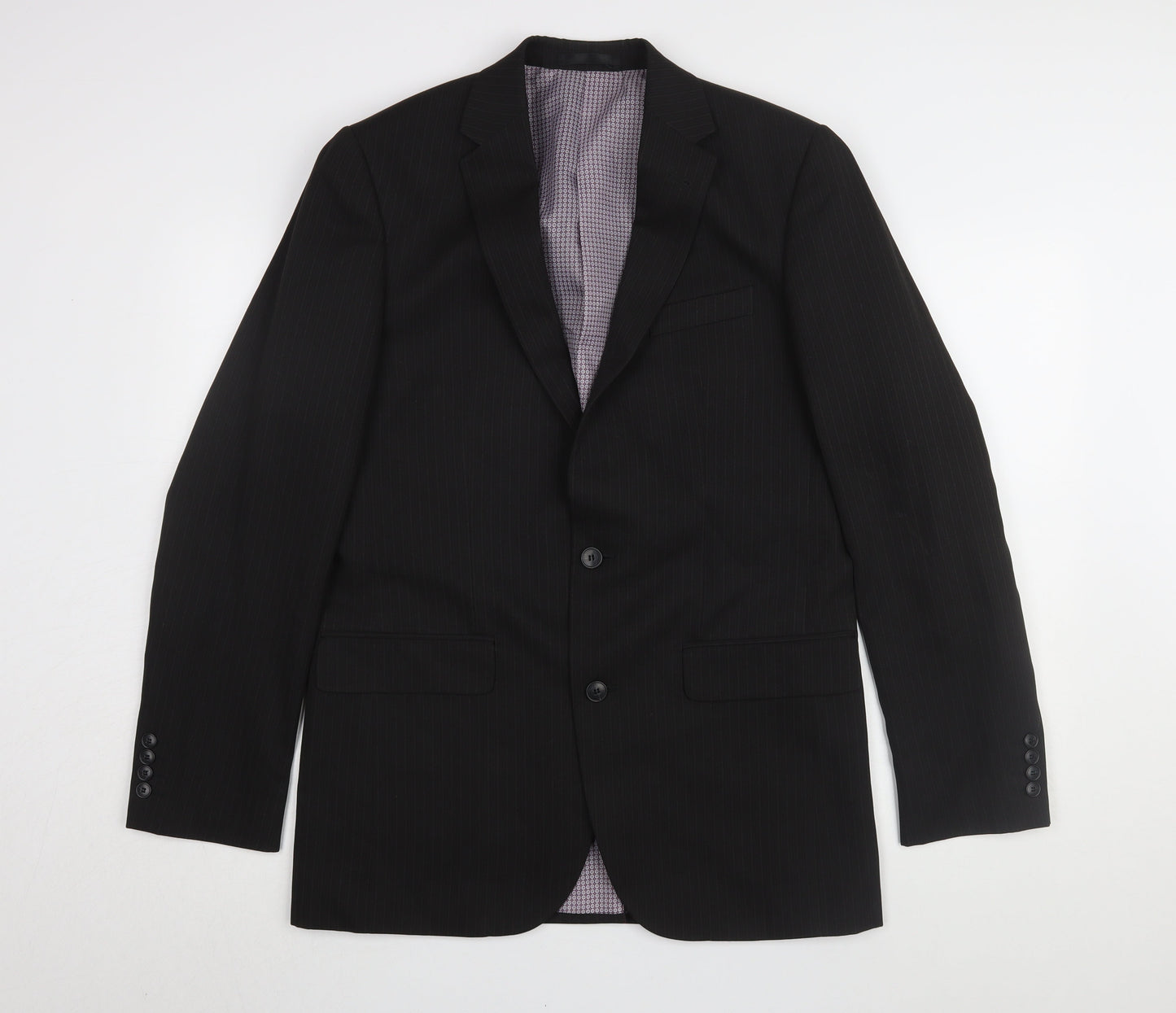 Mens UK Size 38 Taylor & Wright Regular Black Suit Jacket