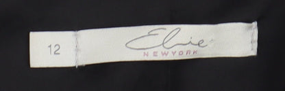 Elie New York Women's Black Suit Jacket Size 12