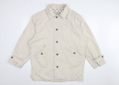 Mens UK Size S NEXT Beige Rain Coat