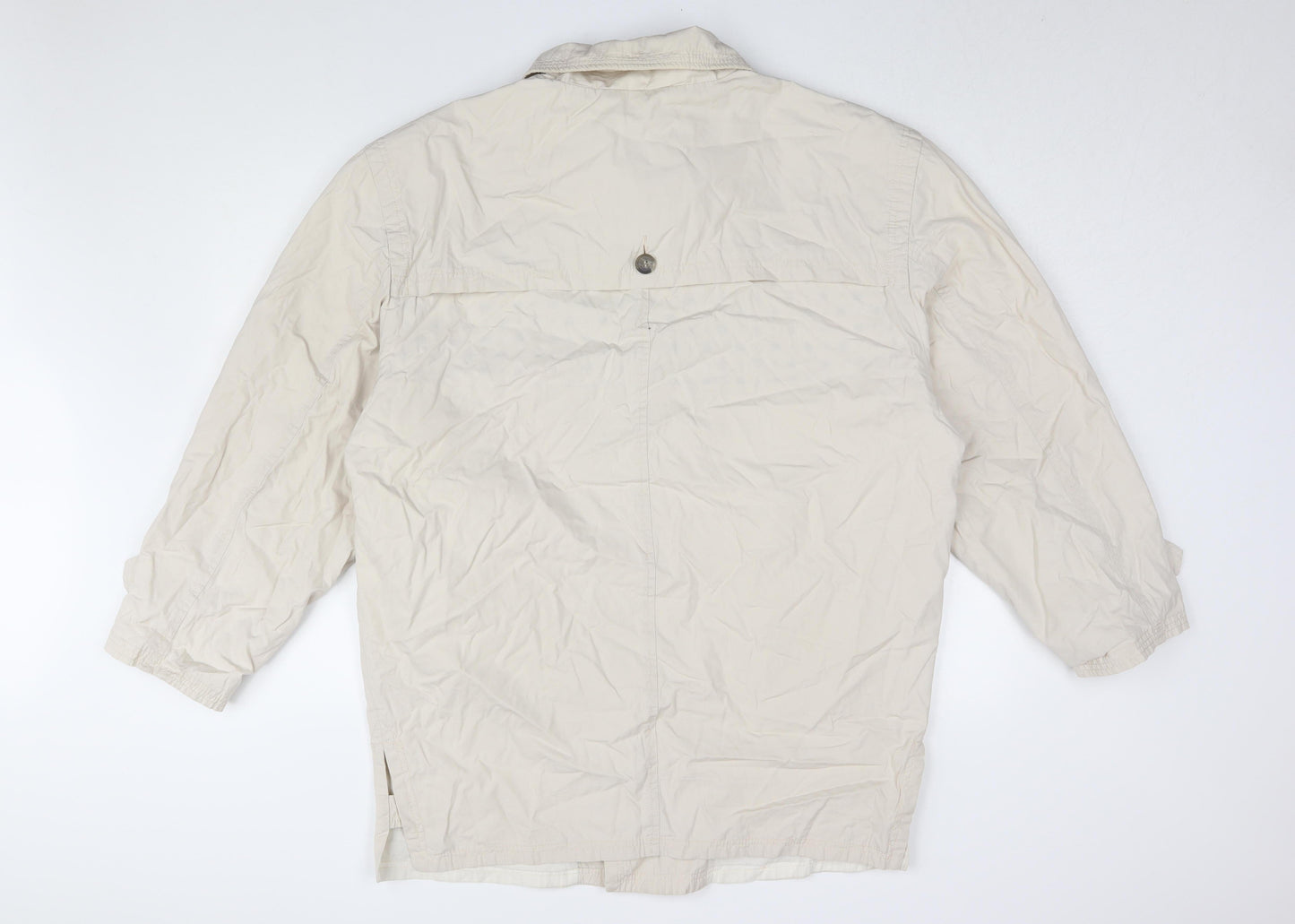 Mens UK Size S NEXT Beige Rain Coat