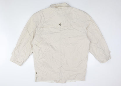 Mens UK Size S NEXT Beige Rain Coat