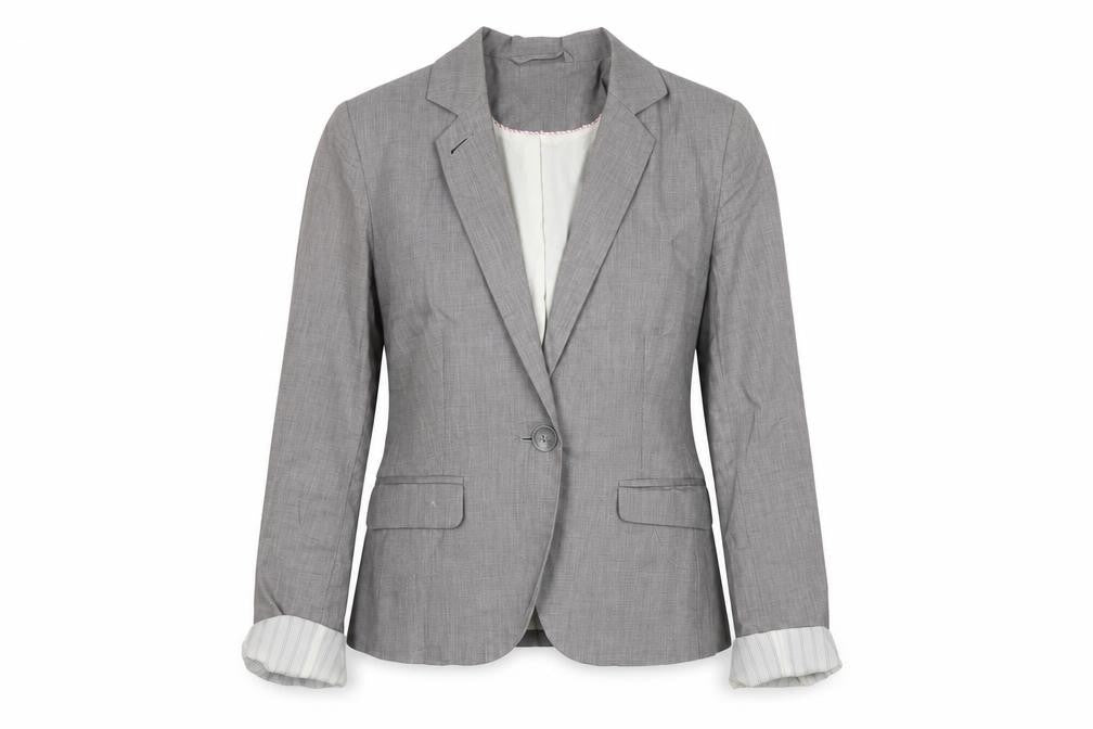 Womens UK Size 10 Topshop Regular Grey Blazer