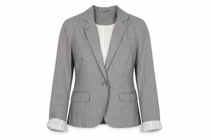 Womens UK Size 10 Topshop Regular Grey Blazer