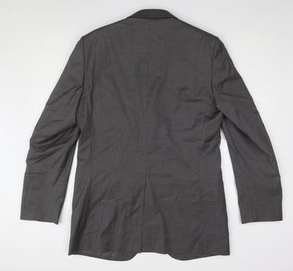 Mens UK Size 40 Marks and Spencer Regular Grey Suit Jacket