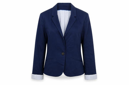 Womens UK Size 8 H&M Regular Blue Suit Jacket