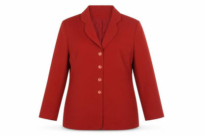 Womens UK Size 16 Anne Brooks Regular Red Suit Jacket