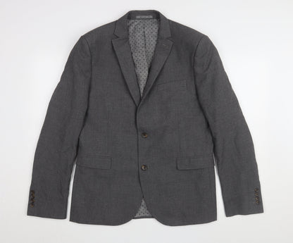 Mens UK Size 42 NEXT Regular Grey Suit Jacket