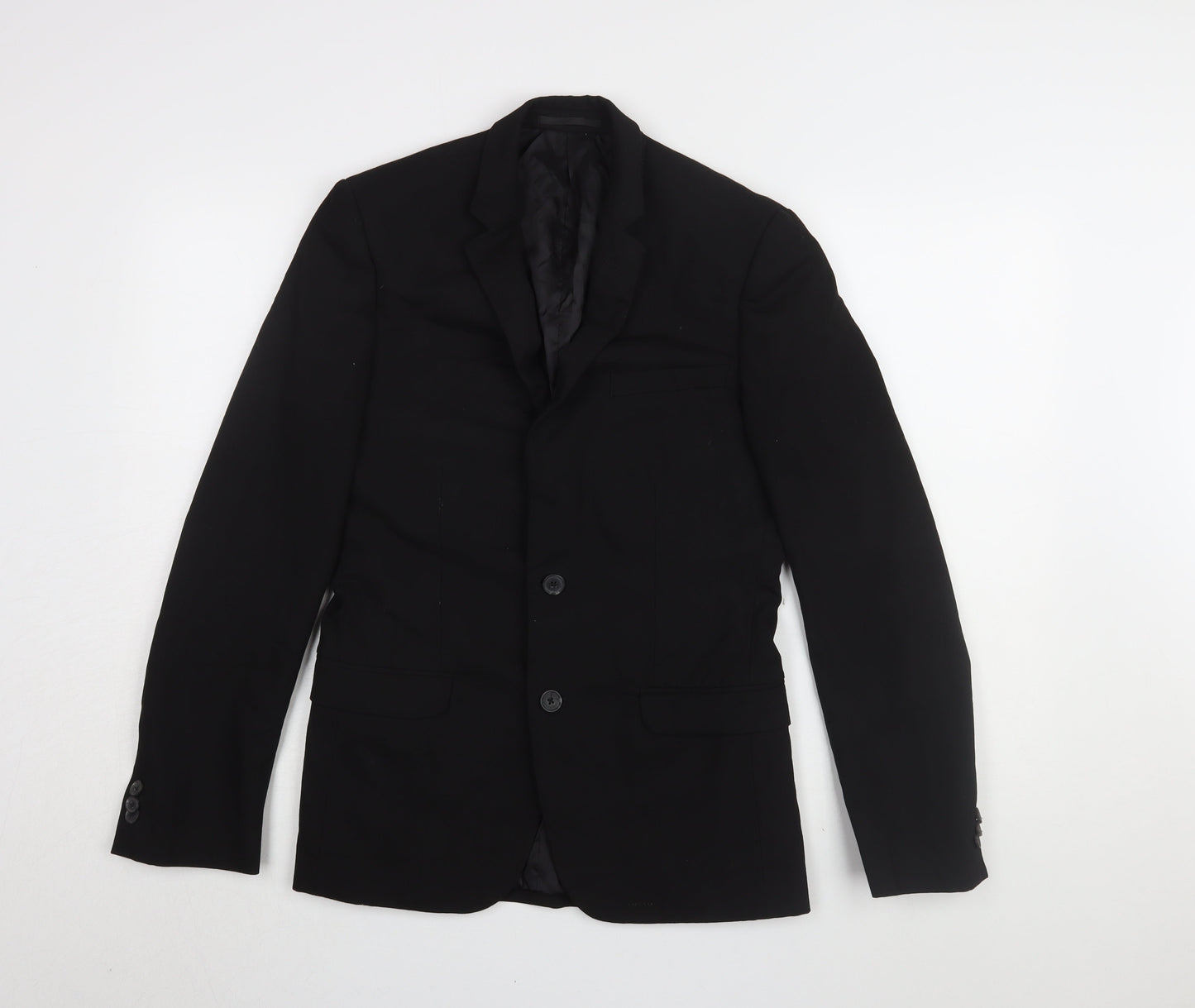 Mens UK Size 36 New Look Regular Black Suit Jacket