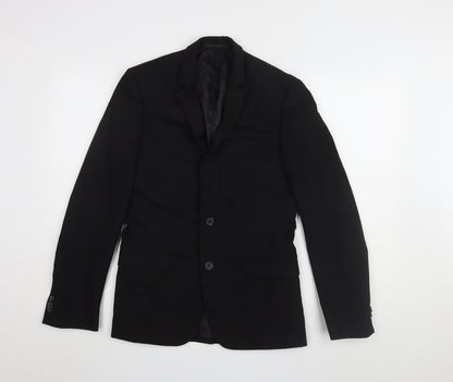 Mens UK Size 36 New Look Regular Black Suit Jacket