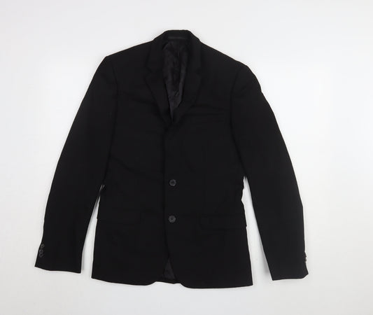 Mens UK Size 36 New Look Regular Black Suit Jacket