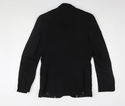 Mens UK Size 36 New Look Regular Black Suit Jacket