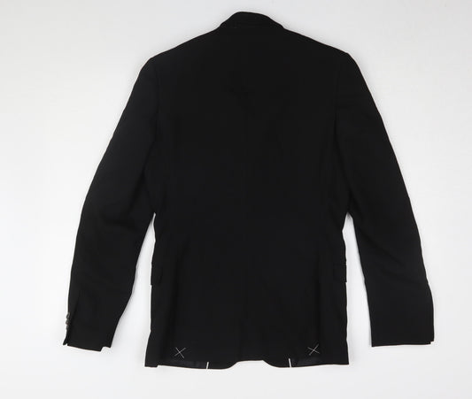 Mens UK Size 36 New Look Regular Black Suit Jacket