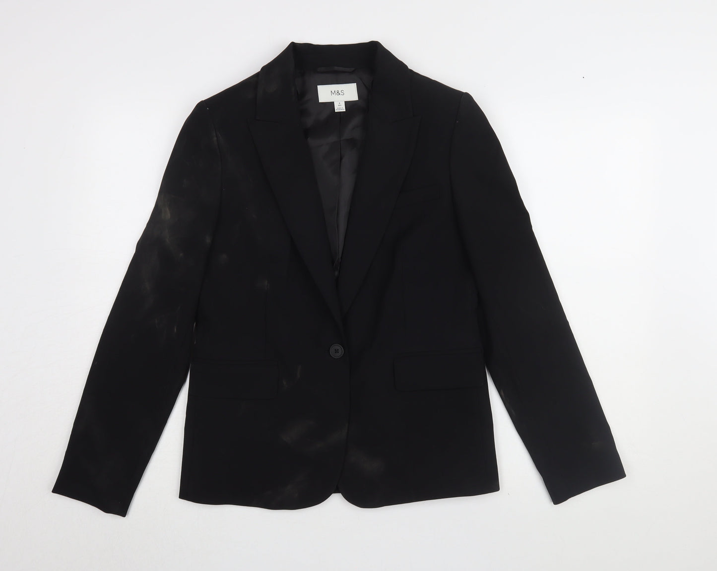 Marks and Spencer Women's Black Blazer Size 8