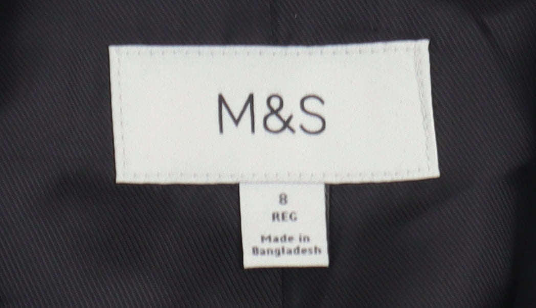 Marks and Spencer Women's Black Blazer Size 8