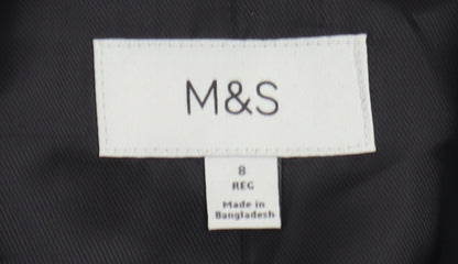 Marks and Spencer Women's Black Blazer Size 8