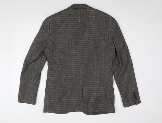 Mens UK Size 38 NEXT Regular Brown Suit Jacket