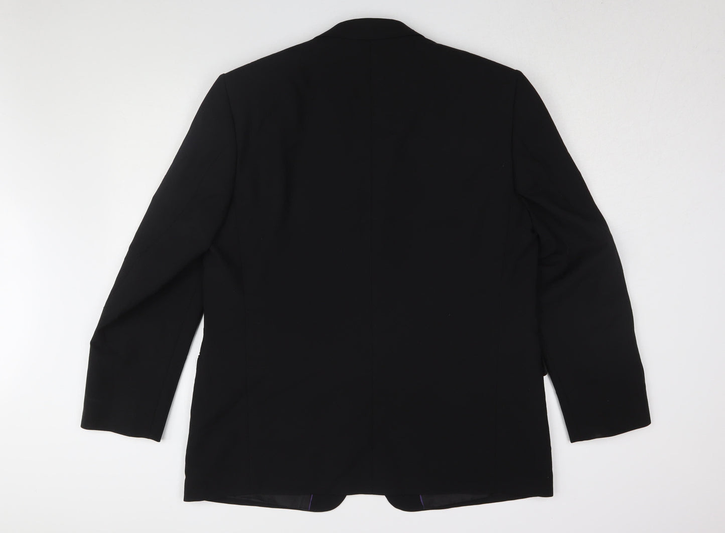Mens UK Size 46 Taylor & Wright Regular Black Suit Jacket