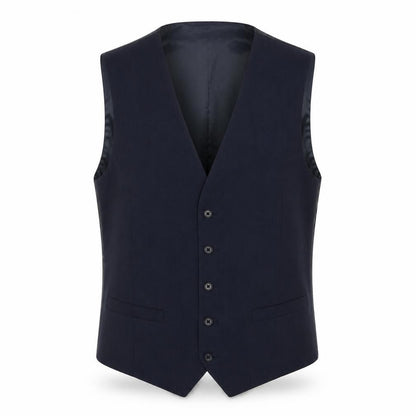 Mens UK Size 38 Marks and Spencer Regular Blue Suit Waistcoat