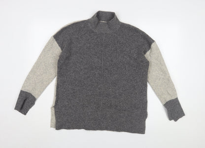 Womens UK Size M Marks and Spencer Grey Pullover Jumper