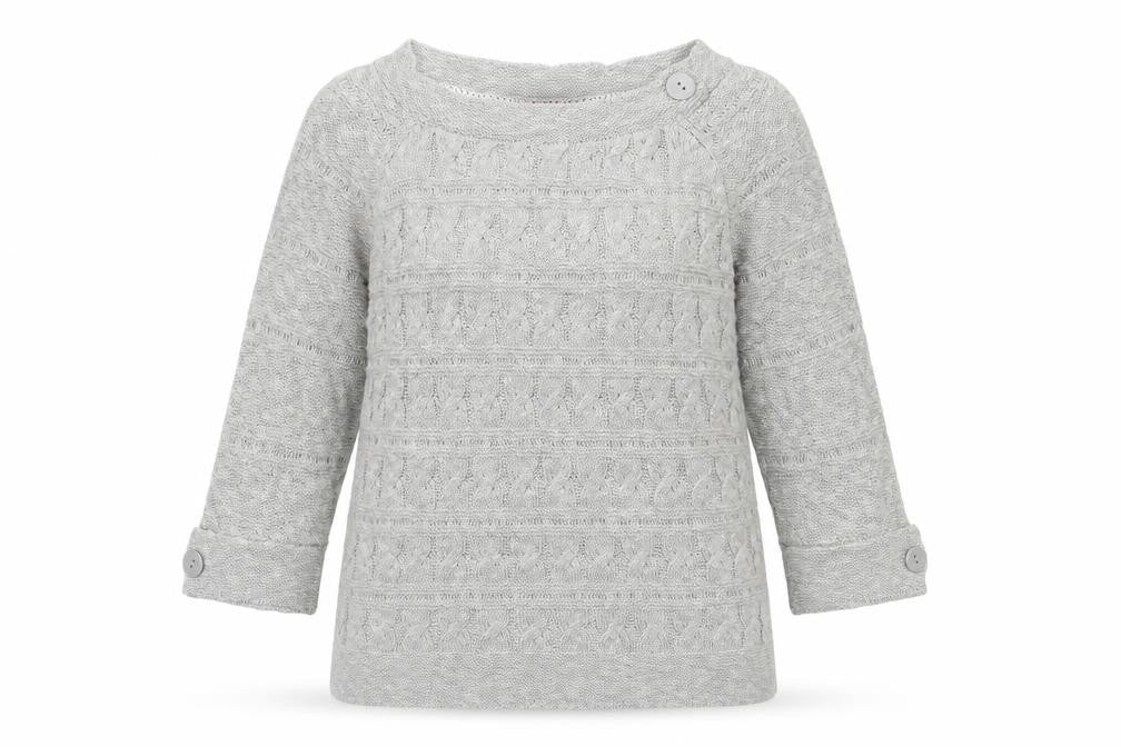 Marks and Spencer Women's Grey Pullover Jumper, Size 12
