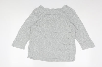 Marks and Spencer Women's Grey Pullover Jumper, Size 12