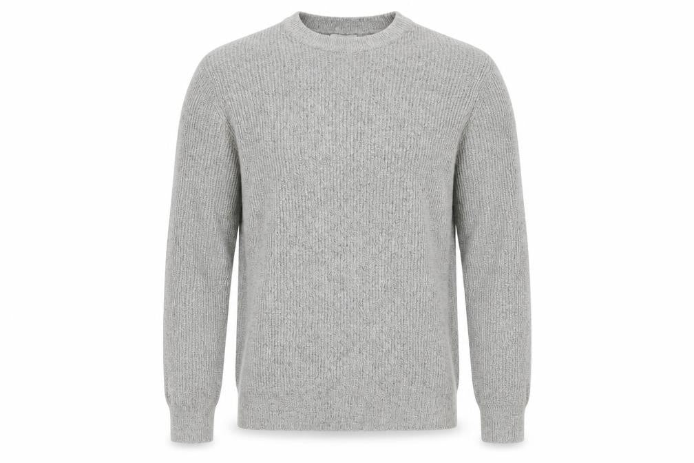 Mens UK Size M Marks and Spencer Grey Pullover Jumper