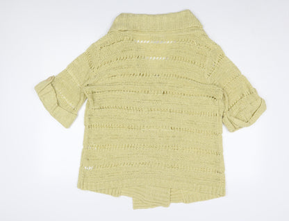 Womens UK Size 16 Roman Originals Beige Cardigan Jumper