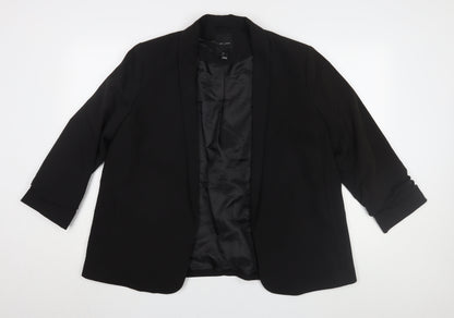 New Look Women's Black Blazer, Size 18, Business Casual