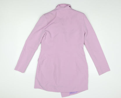 PrettyLittleThing Women's Purple Jacket Dress, Size 10